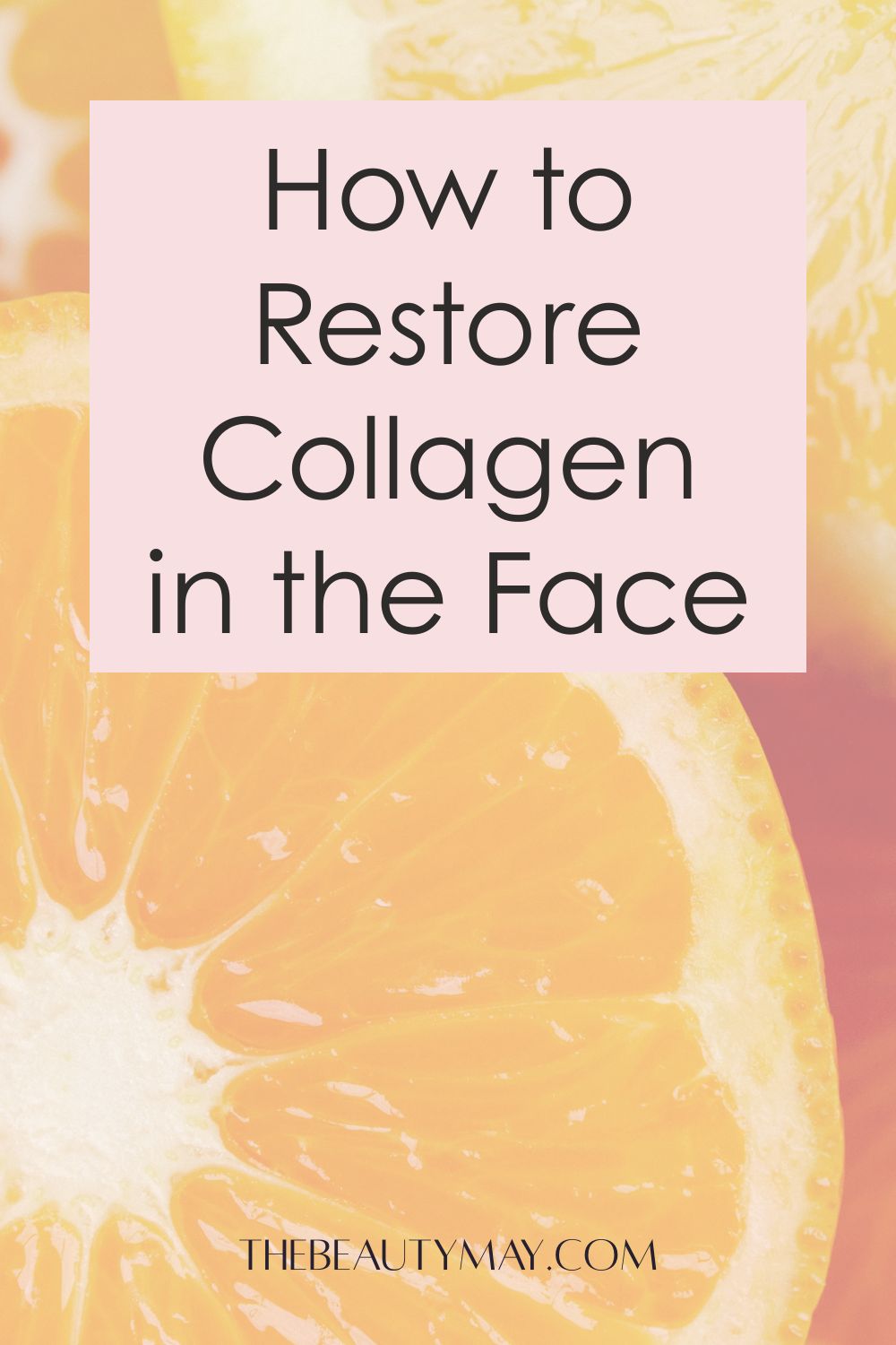 how to rebuild collagen in the face