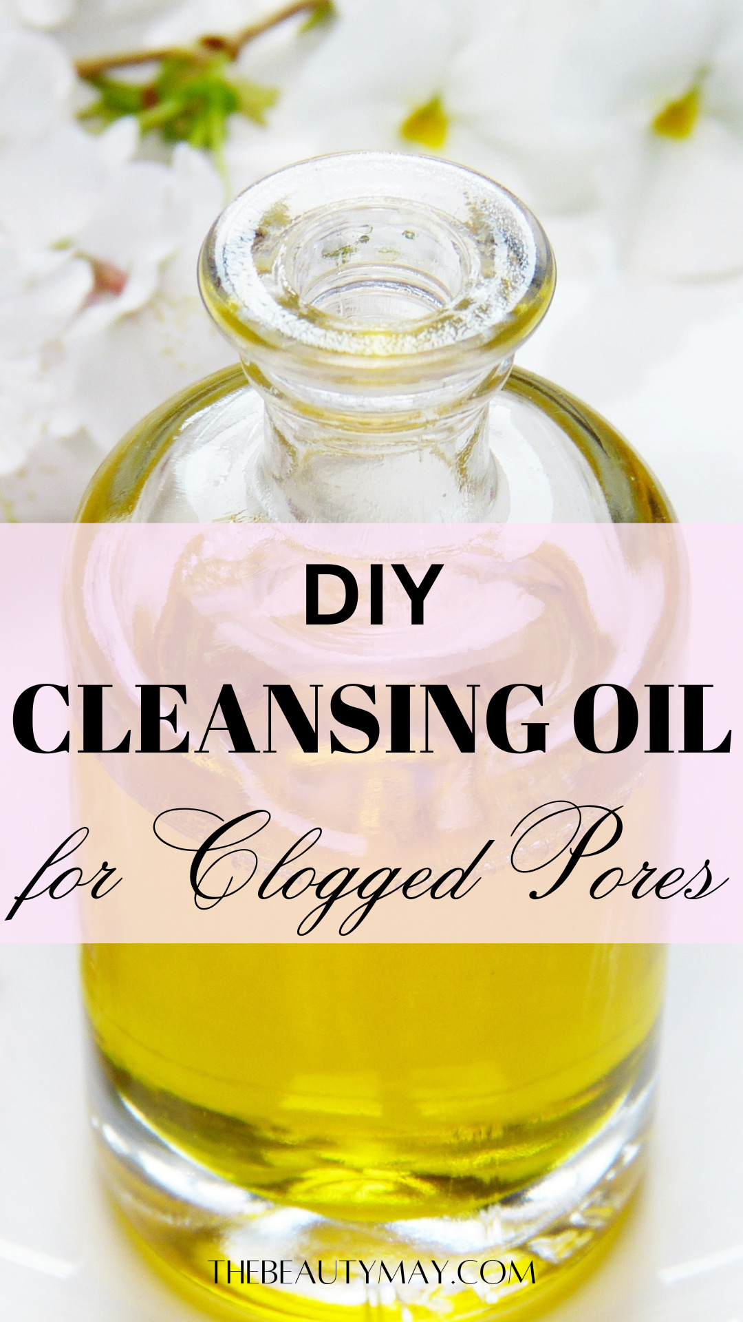 DIY Cleansing oil for face