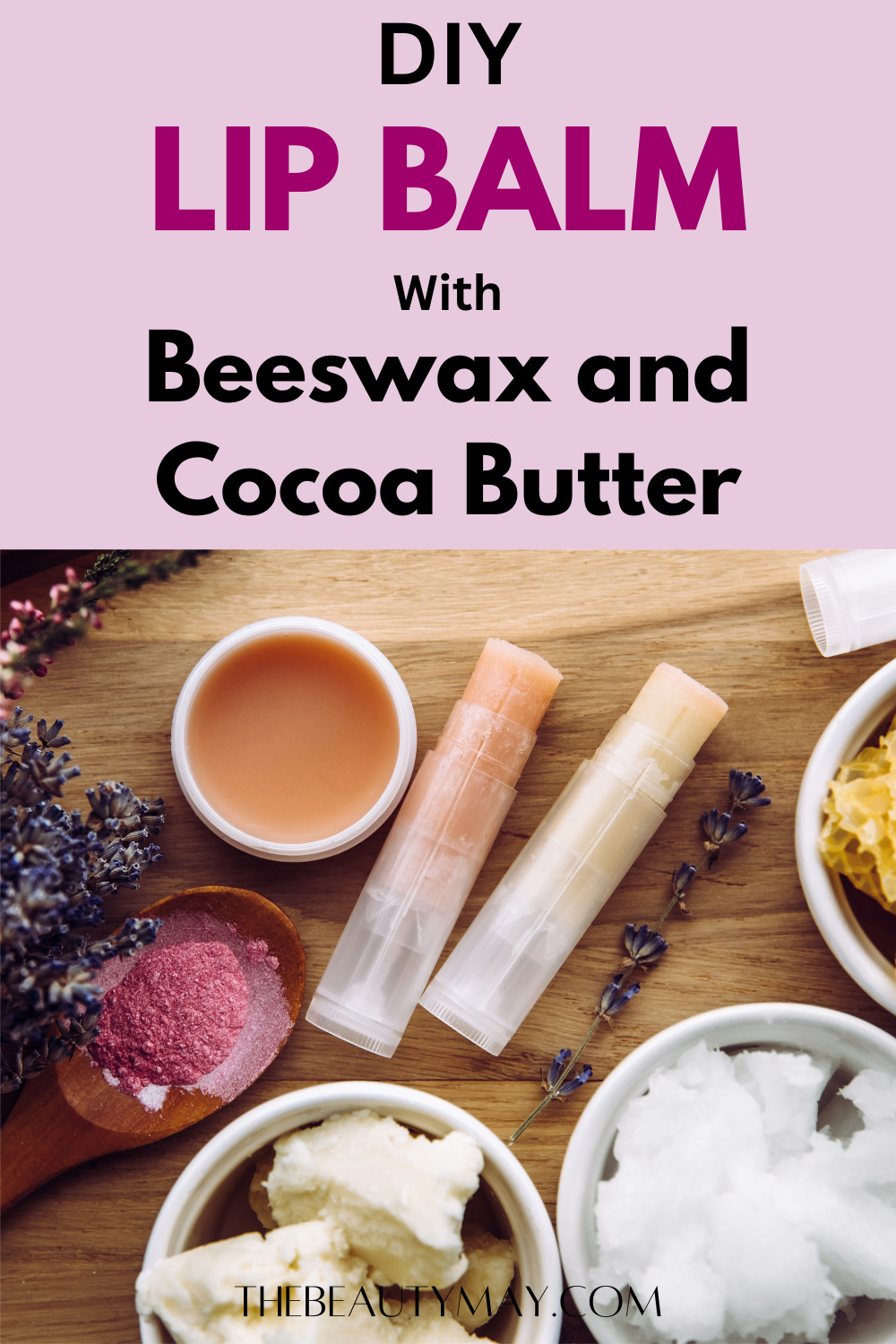 beeswax lip balm recipe with coconut oil