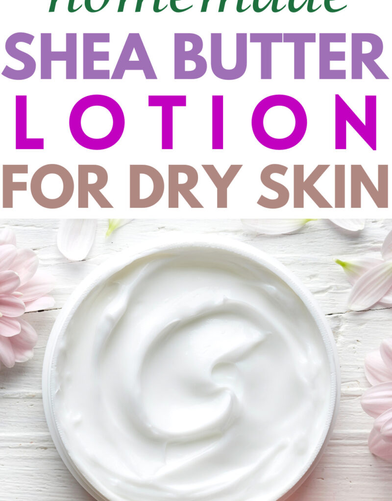 non-greasy shea butter lotion recipe