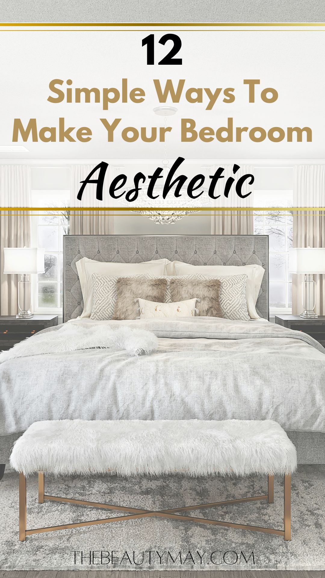 how to make your bedroom aesthetic