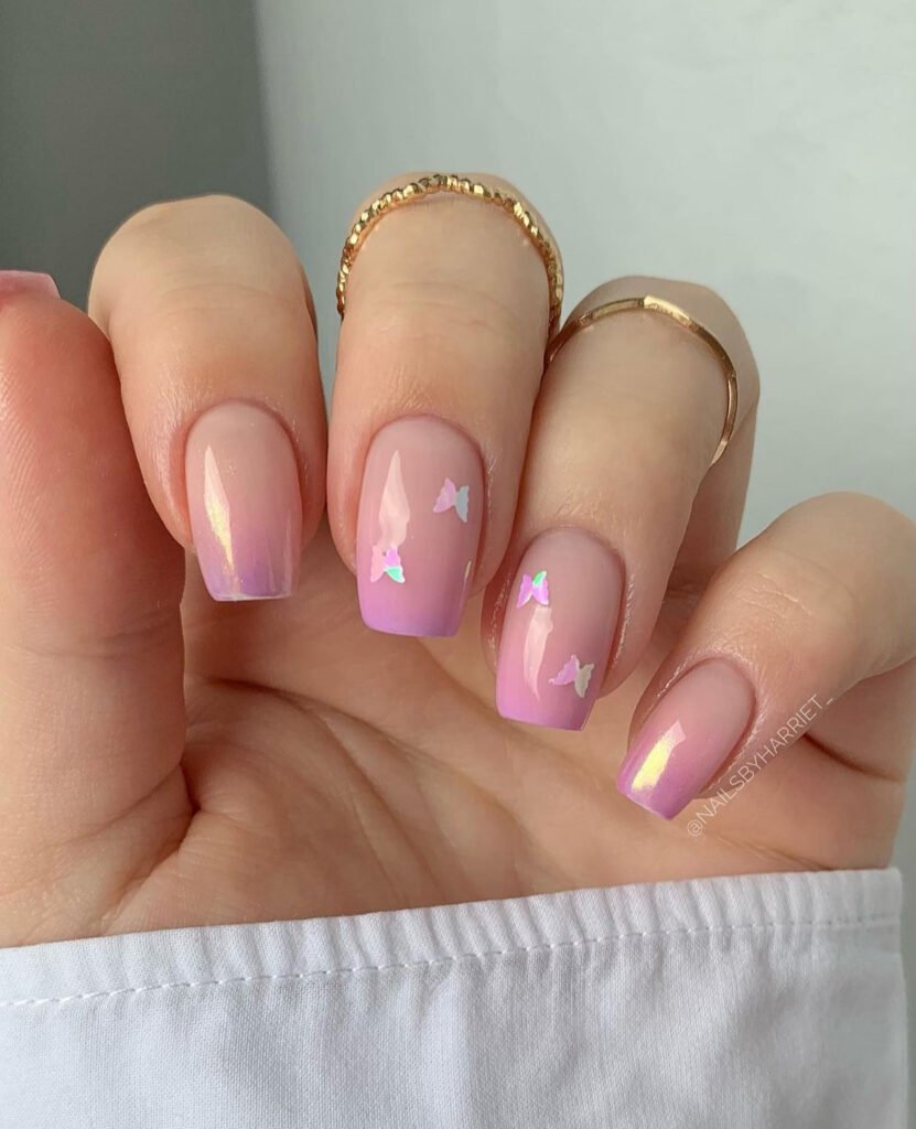 15 Beautiful Butterfly Nails For A Dreamy Summer Look - The Beauty May