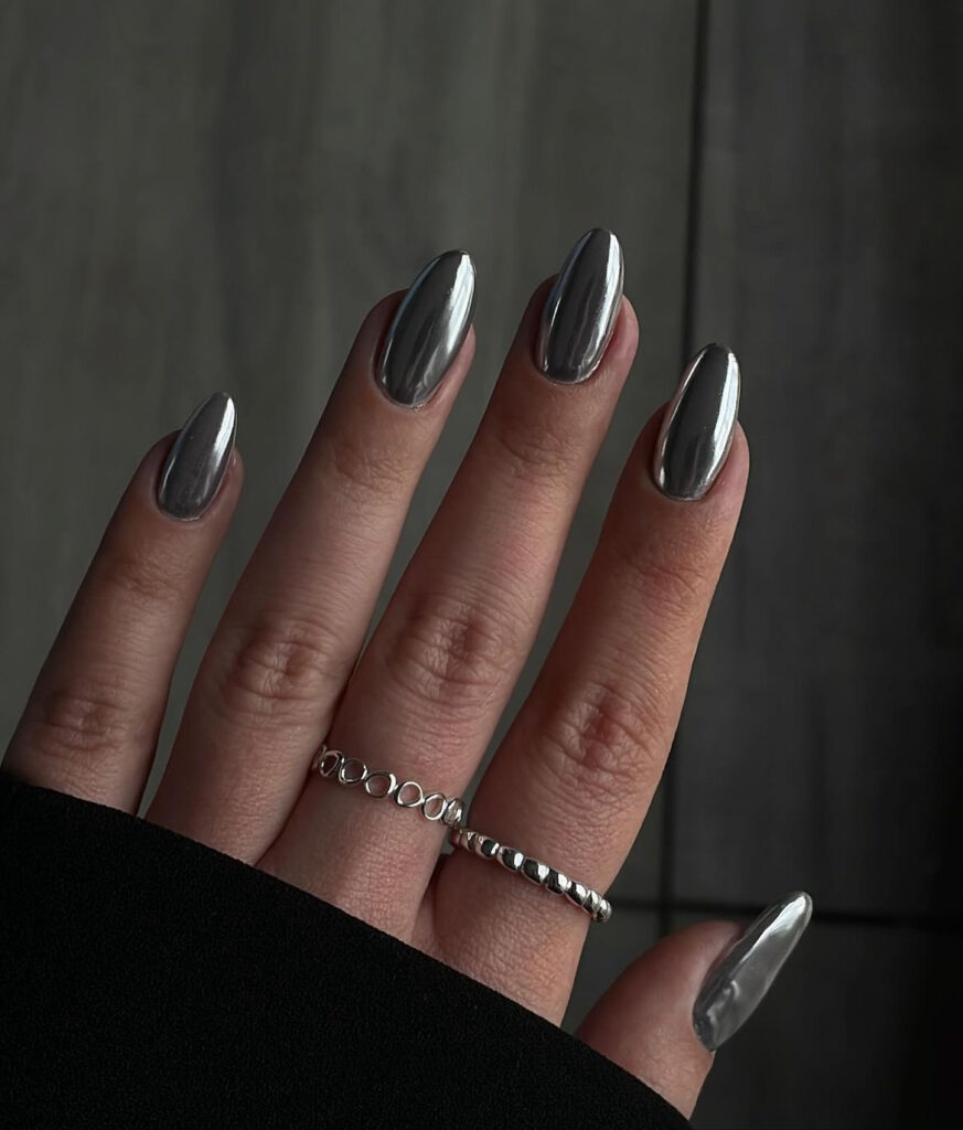 25 Chrome Nails To Add Metallic Flair To Your Fingertips - The Beauty May