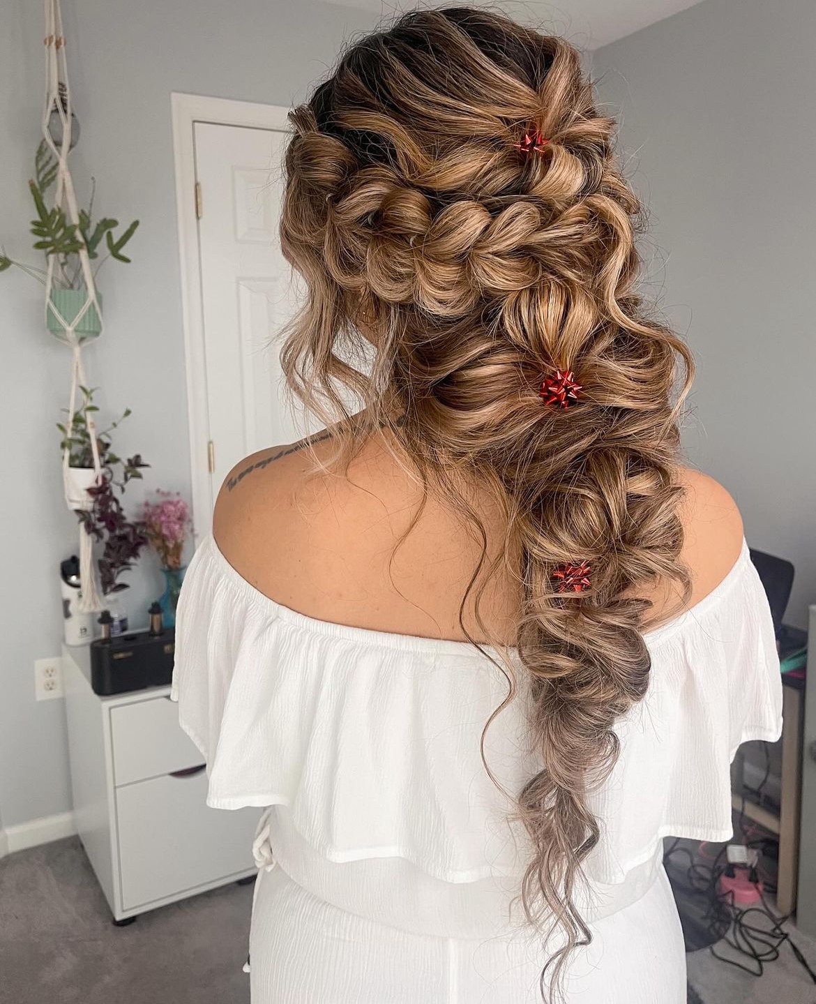 christmas hairstyles for long hair