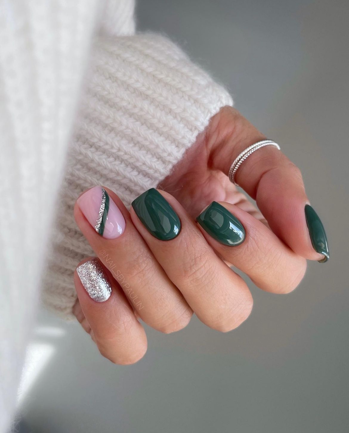 christmas nail art