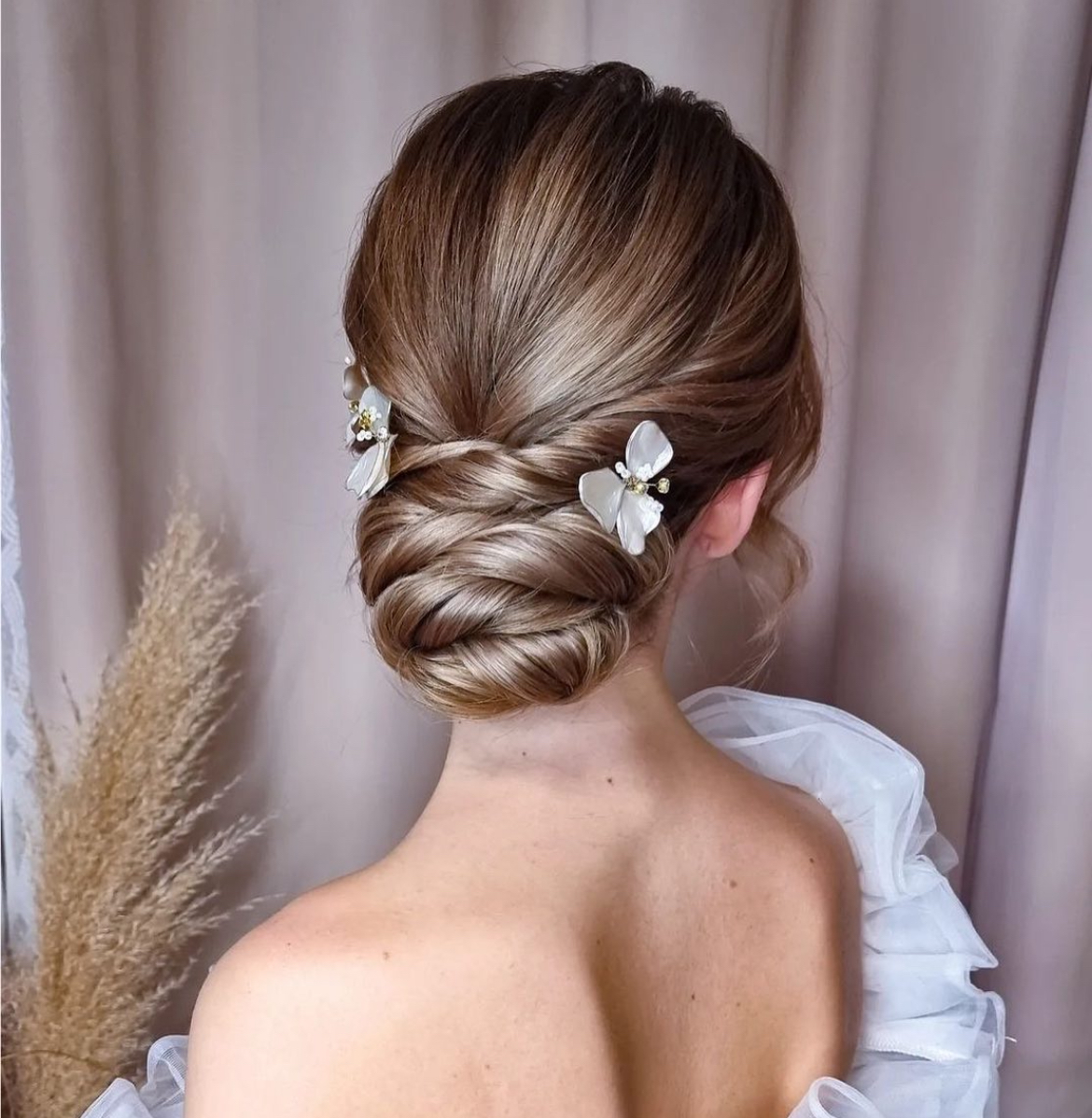 updos for medium length hair wedding