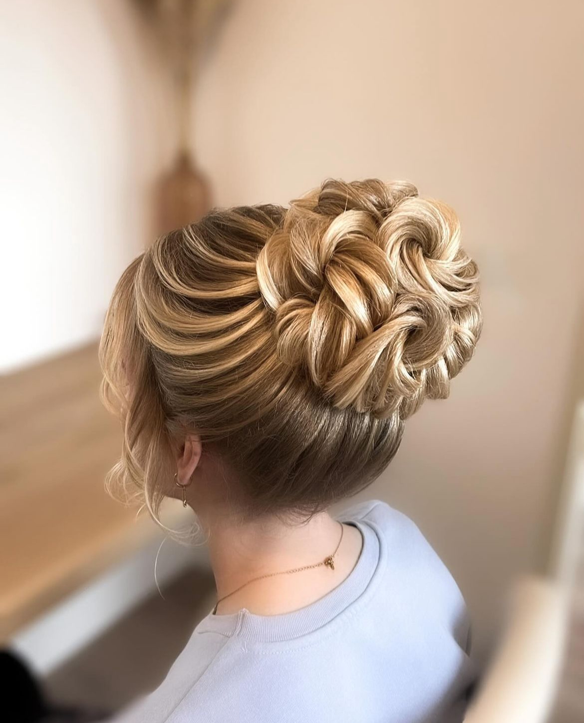 updos for medium length hair wedding