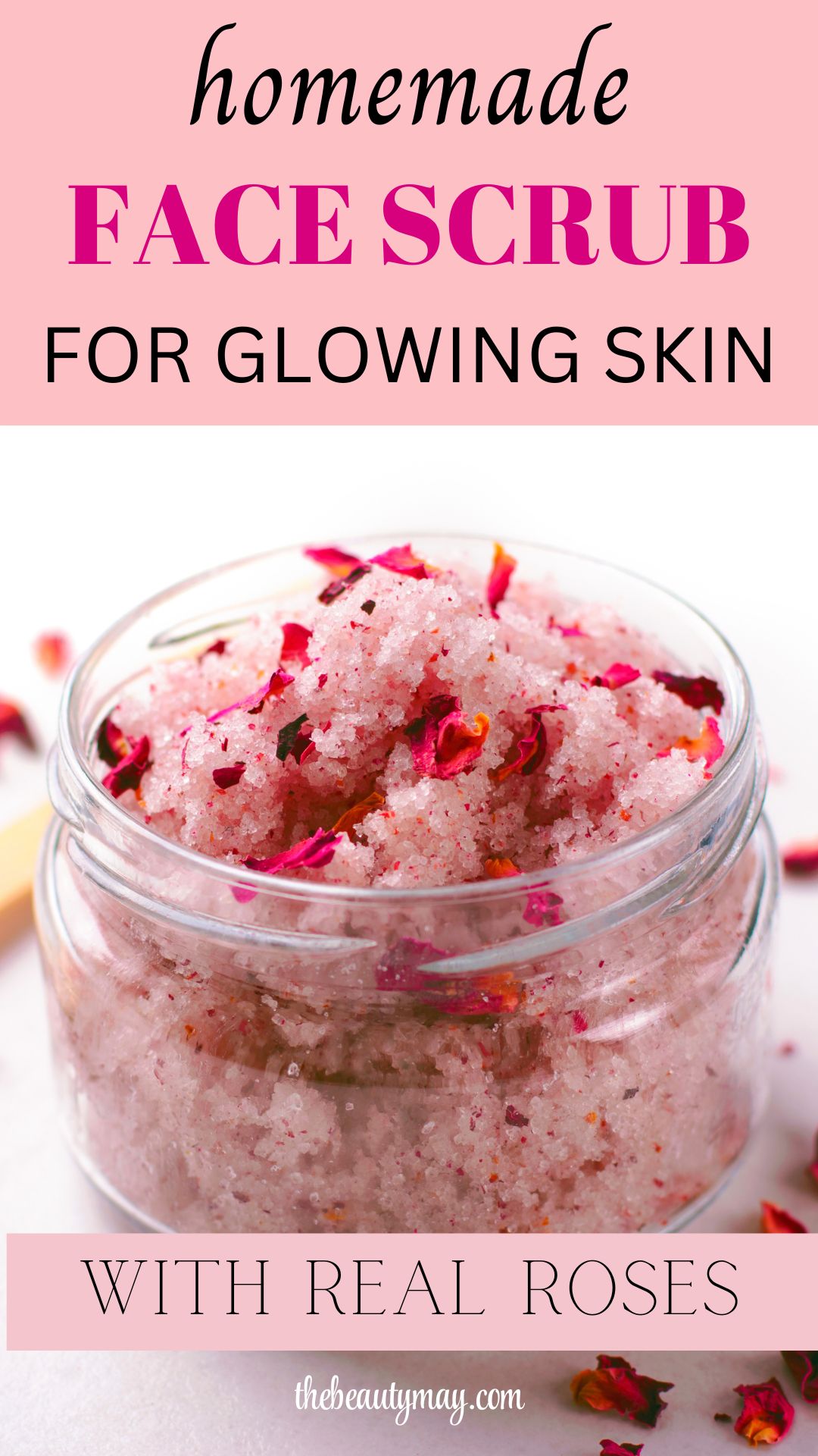 homemade face scrub glow