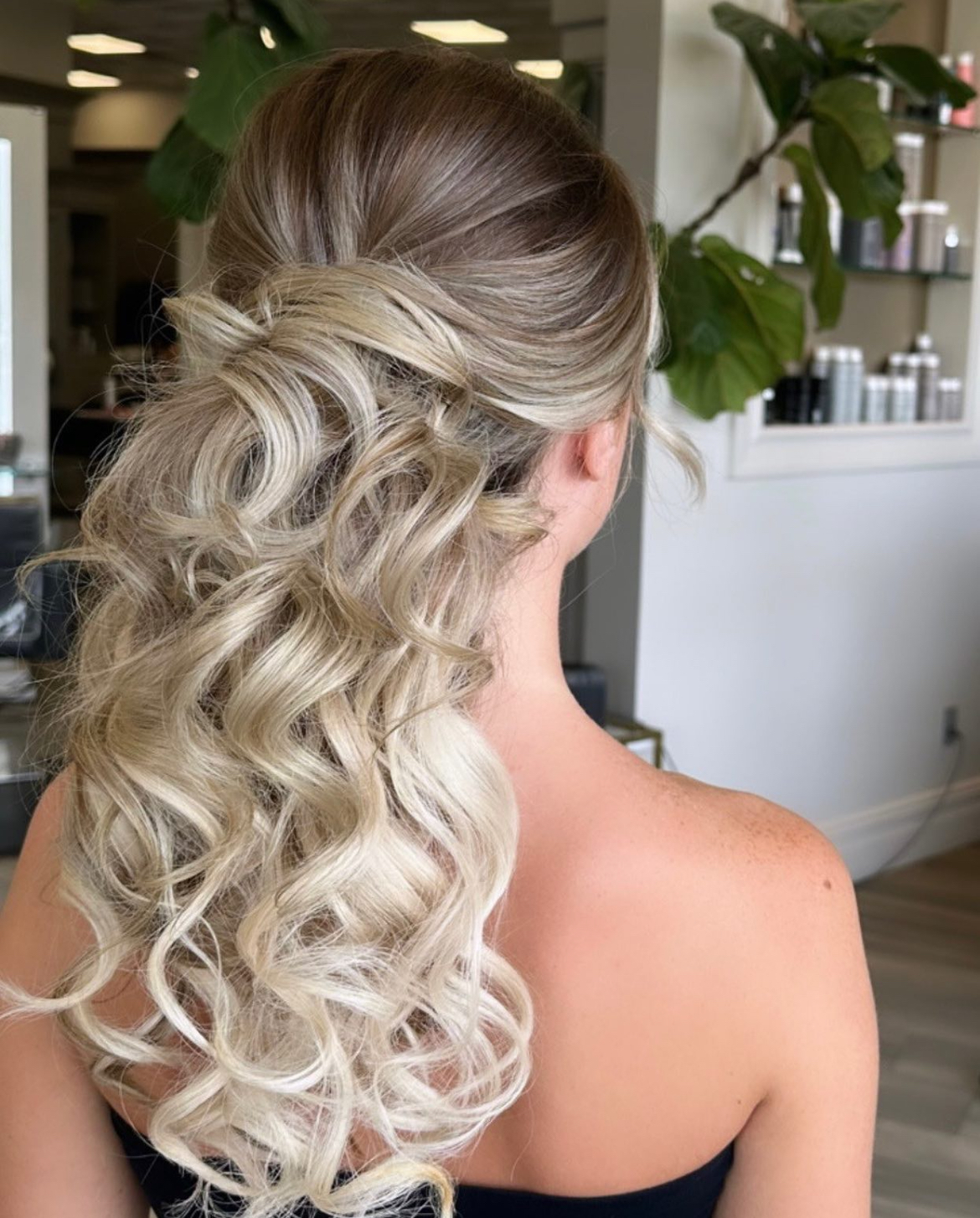 wedding guest hairstyles for long hair