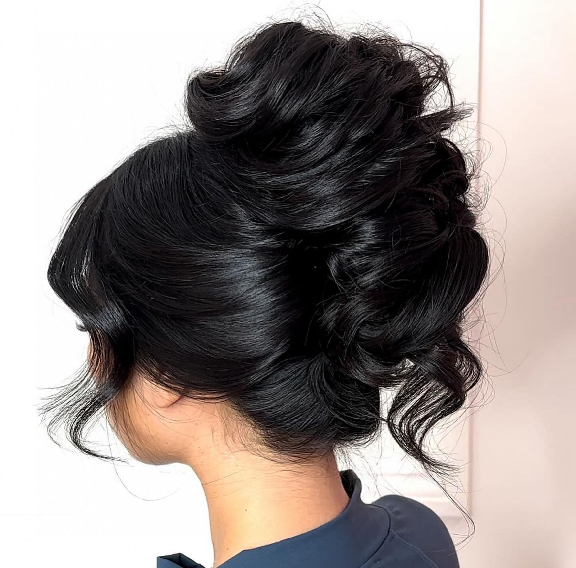 wedding updos for thin hair