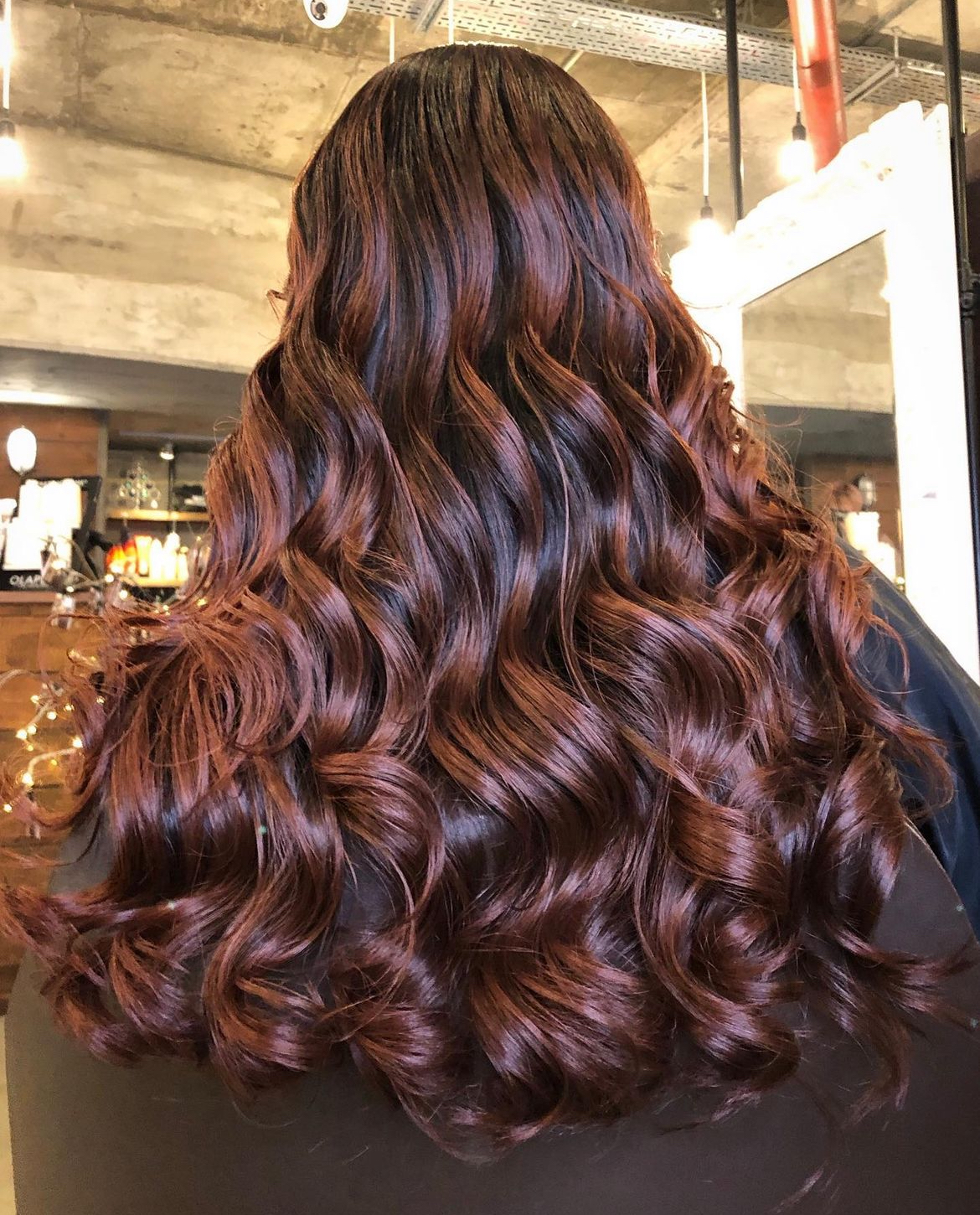 brunette balayage hair fall