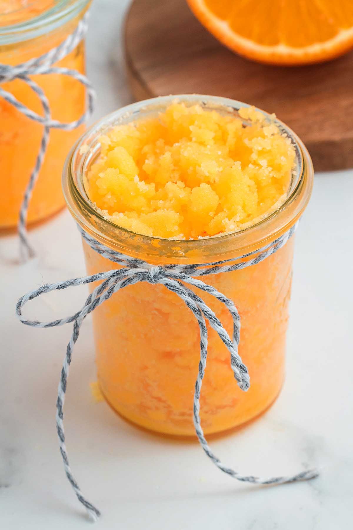 homemade body scrub