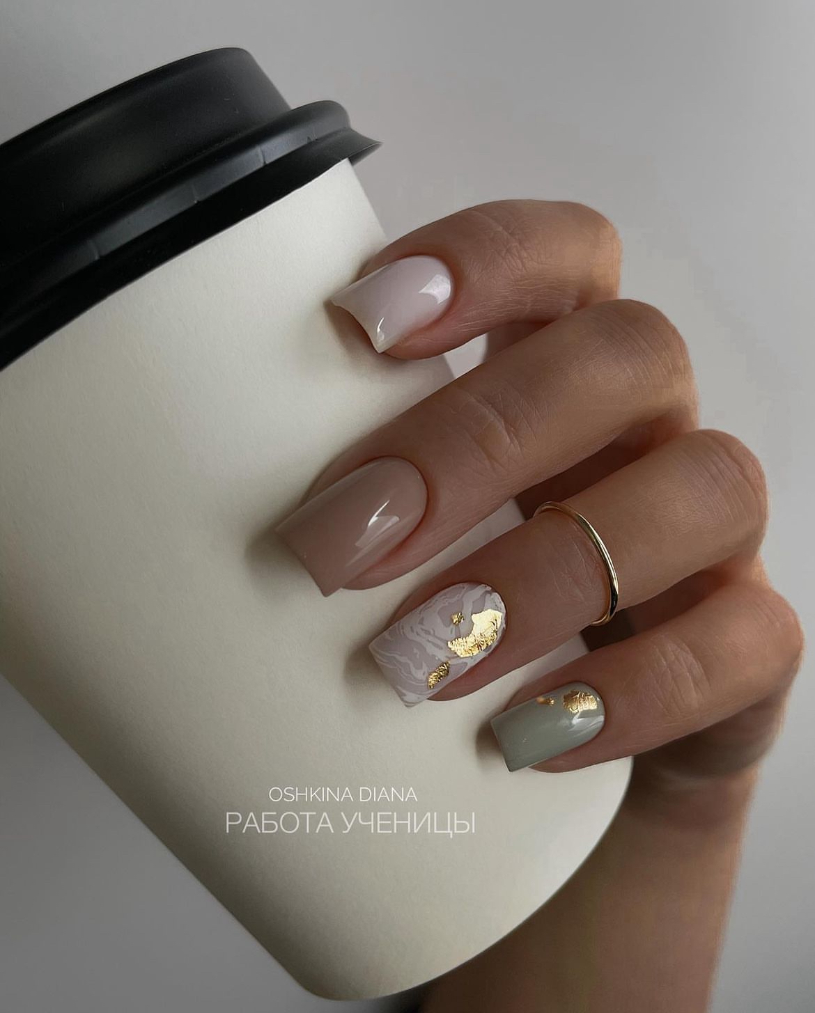 neutral nail designs