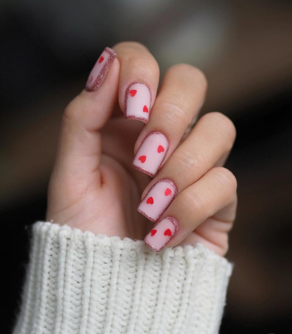 valentines day nails ideas