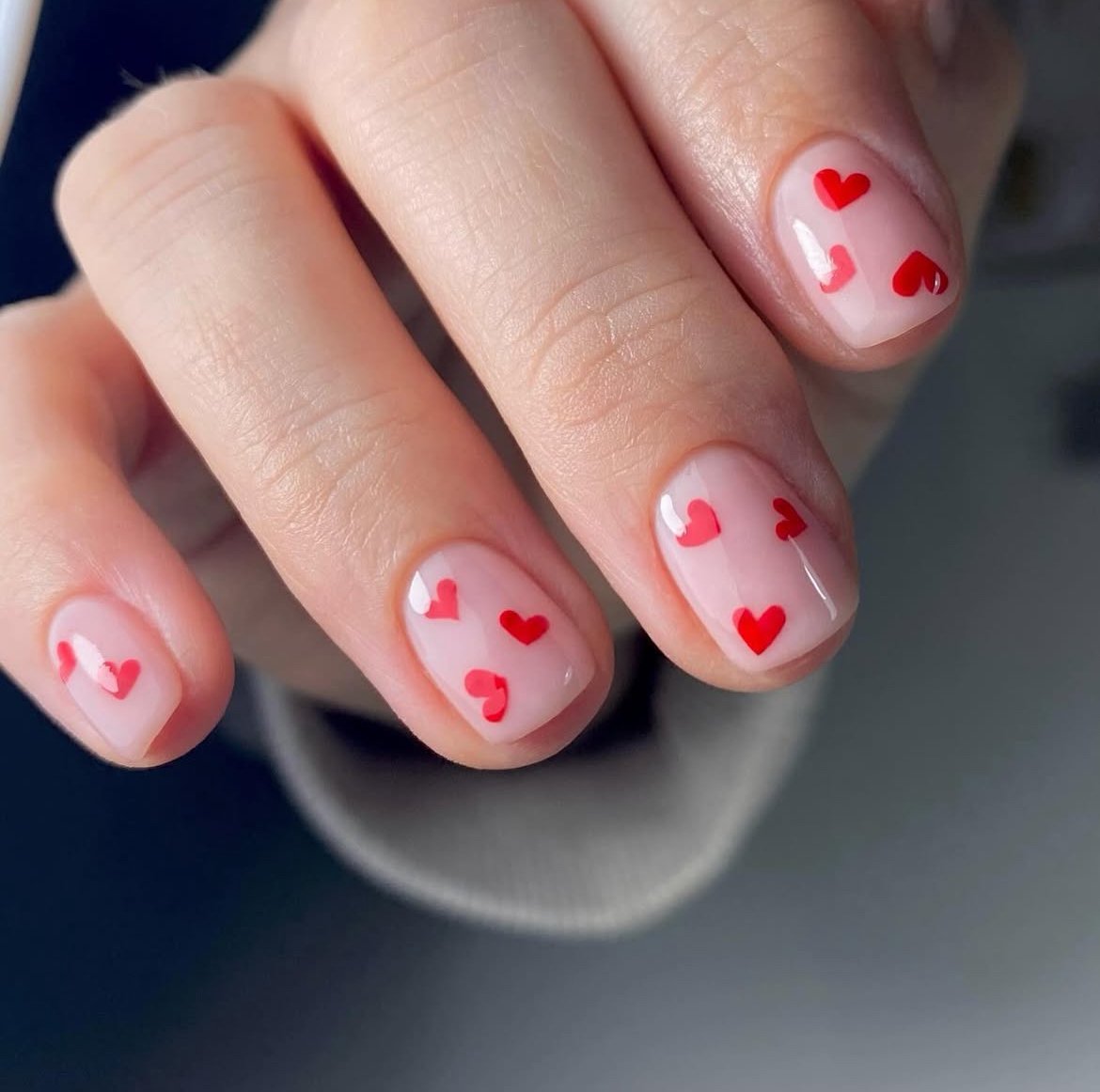 valentines day nails