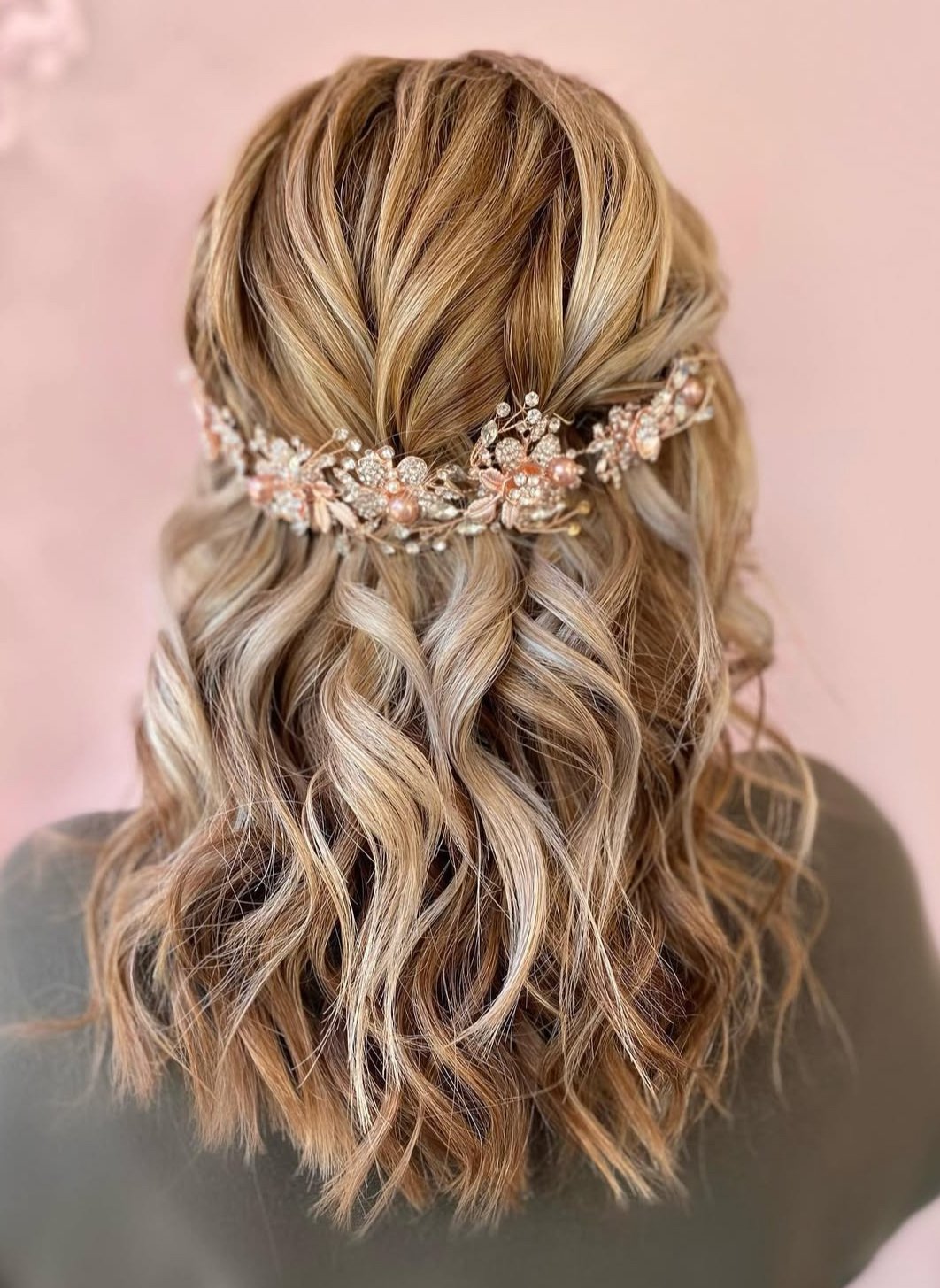 wedding hairstyles half up half down