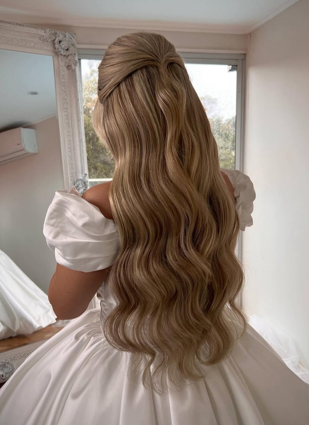 wedding hairstyles half up half down