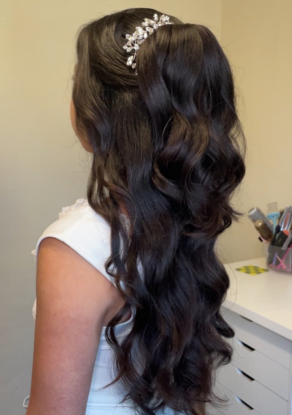 wedding hair