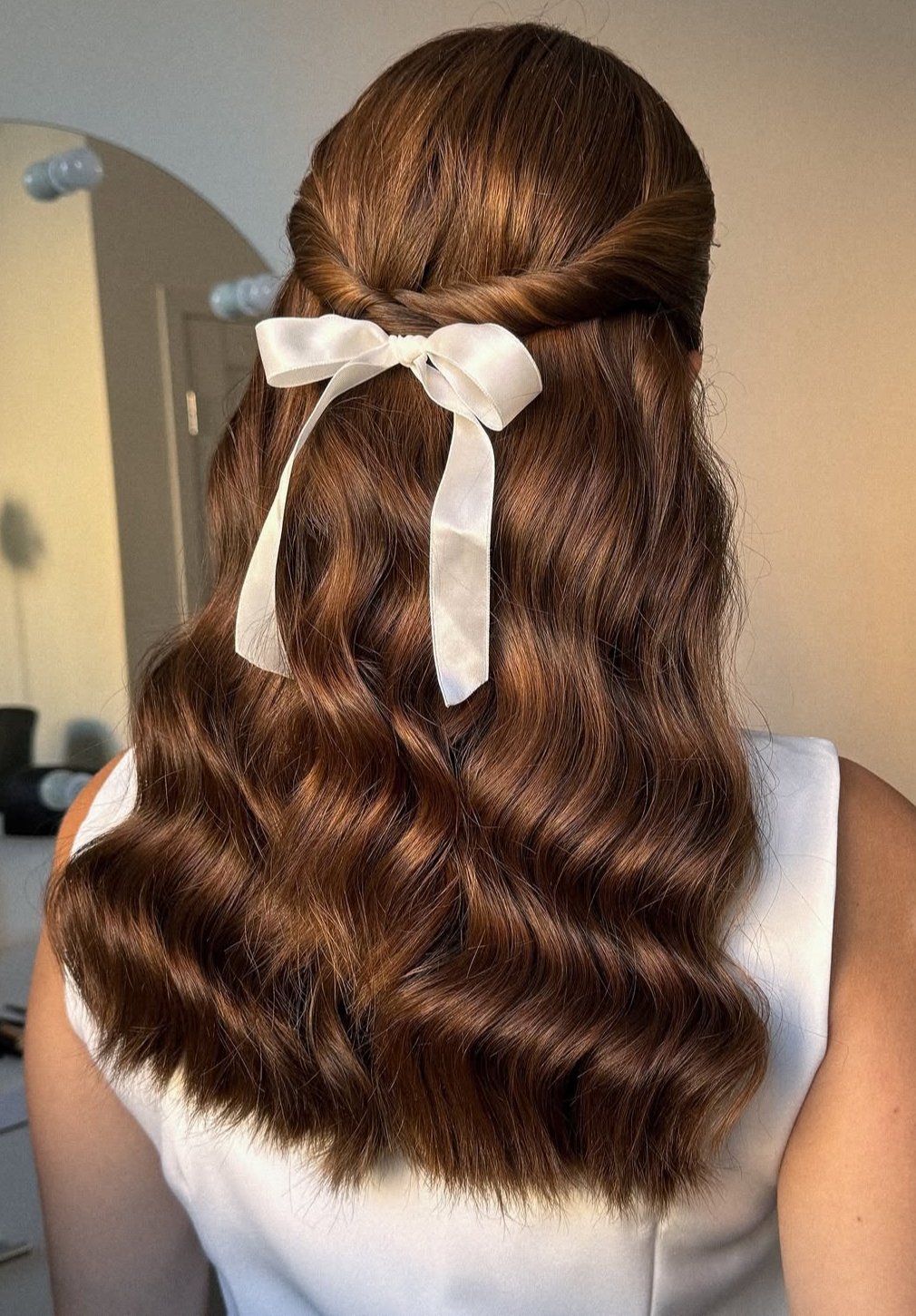 wedding hair down