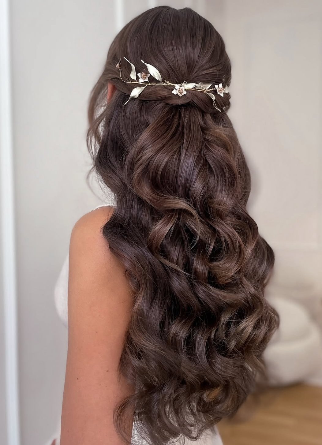 wedding hairstyles half up half down