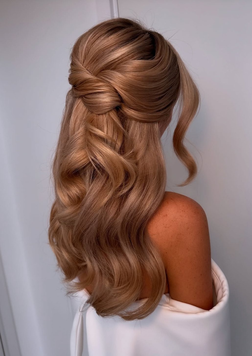 wedding hairstyles half up half down