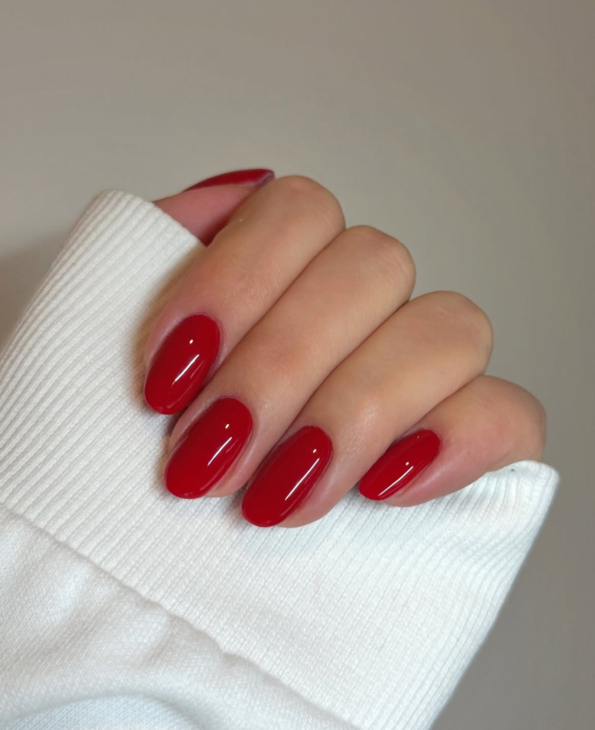 summer nails short almond simple