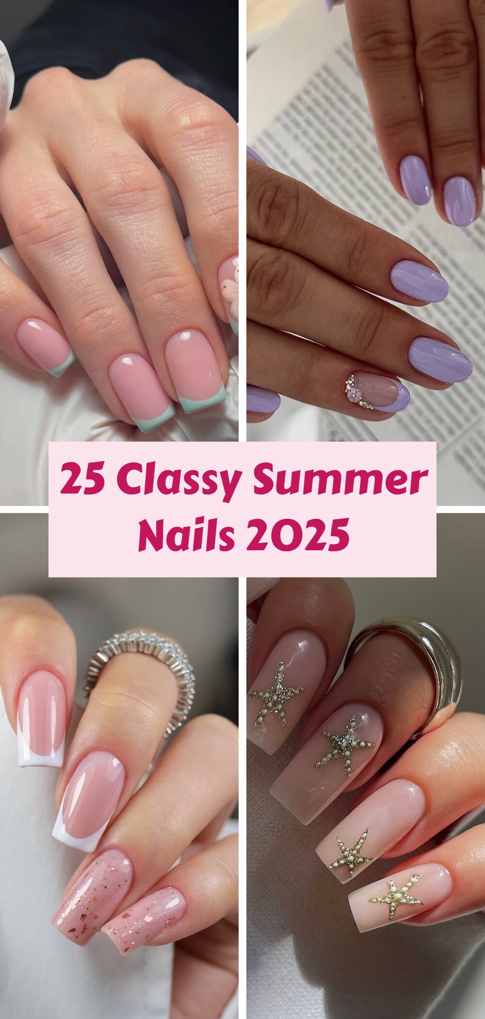 Classy Summer Nails