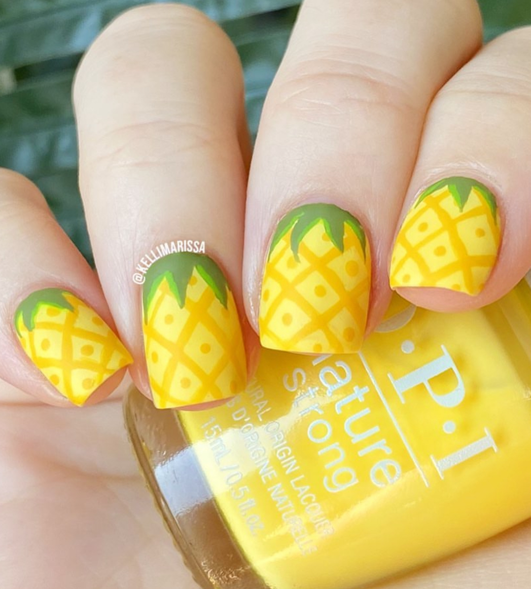 fun summer nails short