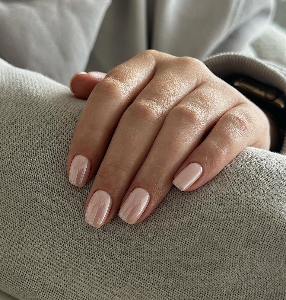 fall nails short square