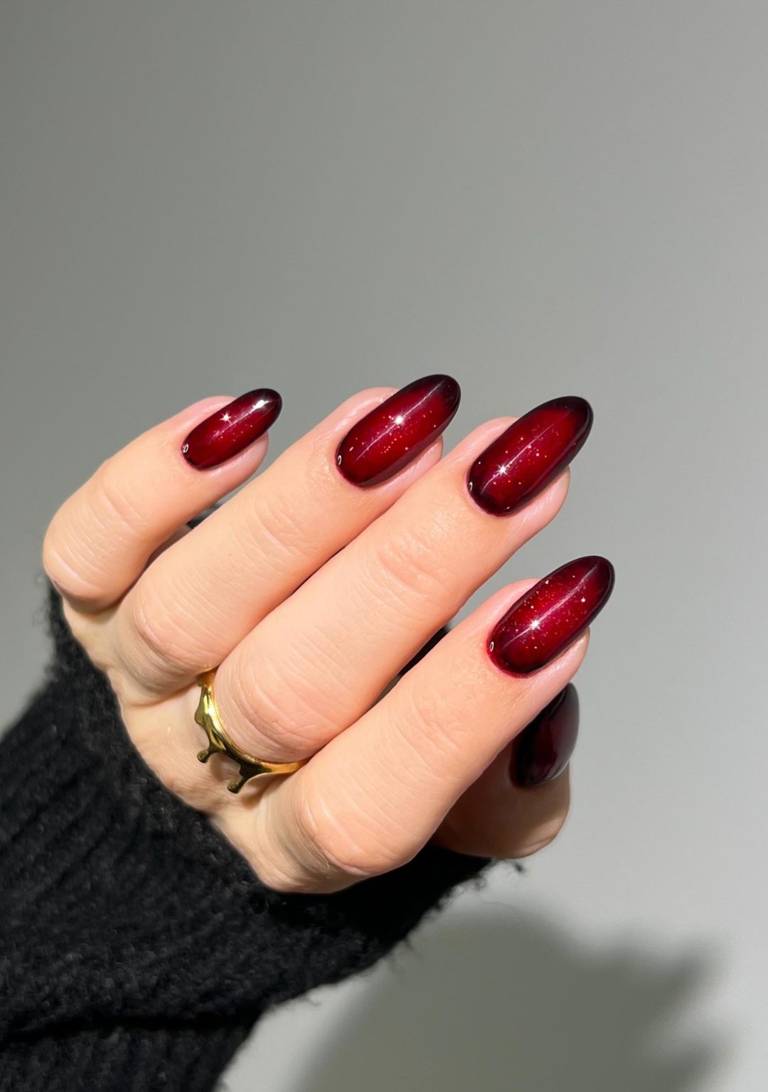 halloween nails almond